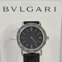 Thumbnail von Bulgari Bulgari BB33 Steel Black Strap 33mm Quartz Complete