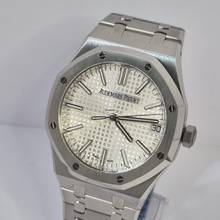 Thumbnail von Audemars Piguet Royal Oak 41mm Unworn Silver Dial Automatic Complete