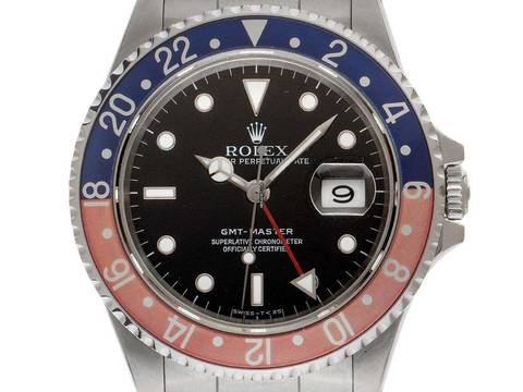  Rolex GMT-Master Ref.16700 1991 Full Set sehr gut Vintage GMT Master Pepsi 