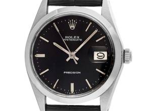  Rolex Oysterdate Precision Ref.6694 1971 original Box sehr gut Vintage Oysterdate Precision open 6/9 