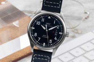 Thumbnail von IWC Fliegeruhr Mark Schaffhausen Mark XVII Fliegeruhr Automatik Edelstahl Ref. IW326501 Papiere