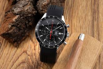 Thumbnail von TAG Heuer Carrera Calibre 16 Chronograph Steel Automatic Ref. CV2014.FT6014 B&P