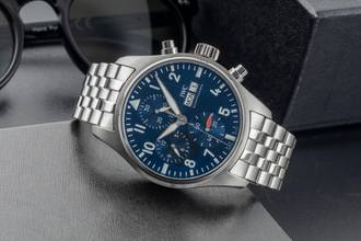 Thumbnail von IWC Pilot's Watch Chronograph Pilot Chronograph Steel Automatic Men's Watch Ref. IW388102
