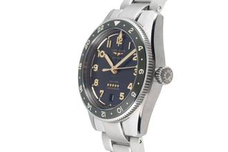 Thumbnail von Longines Spirit Zulu Time Steel Automatic Men's Watch Ref. L3.802.4.63.6 B&P 2025