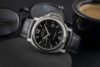 Thumbnail von Panerai Luminor Marina Automatic Steel Automatic Men's Watch Ref. PAM00048 B&P 2007