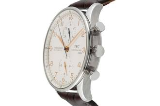 Thumbnail von IWC Portugieser Chronograph Steel Automatic Men's Watch Ref. IW371401