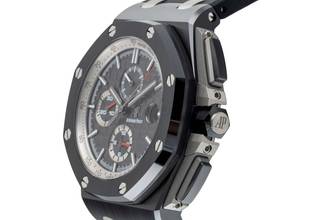Thumbnail von Audemars Piguet Royal Oak Offshore Chronograph Ceramic / Titanium Automatic Ref. 26405CE.OOA002CA.01 B&P