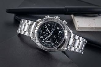 Thumbnail von Omega Speedmaster Date Black Arabic Dial Chronograph Stainless Steel Ref. 3513.52.00