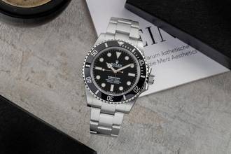 Thumbnail von Rolex Submariner (No Date) Edelstahl Automatik Herrenuhr Ref. 124060 B&P 2020