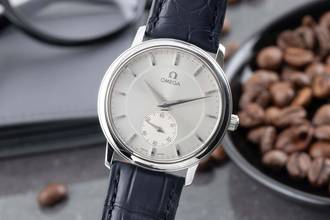 Omega De Ville Prestige Steel Silver Dial Hand-Wound Men's Watch Ref. 4820.31.01