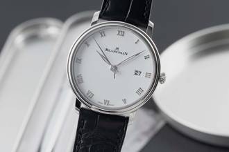 Thumbnail von Blancpain Villeret Ultra-thin Steel Automatic Men's Ref. 6224 1127 55B B&P 2025