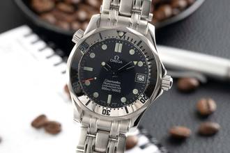Thumbnail von Omega Seamaster Diver 300 M Professional 300M Automatic Men's Watch 2552.80.00 Papers 2001