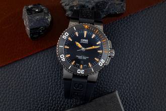 Thumbnail von Oris Aquis Date Steel Automatic Ref. 01 733 7653 4259-07 4 26 34GEB B&P 2015