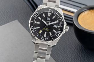 TAG Heuer Aquaracer 300M Steel Automatic Men's Watch Ref. WAY201A.BA0927 B&P 2020