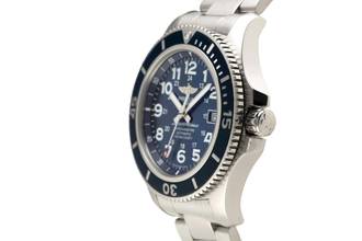 Thumbnail von Breitling Superocean II 44 Steel Blue Dial Automatic Men's Watch Ref. A17392D71