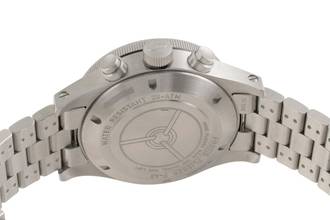 Thumbnail von Fortis F-43 Bicompax Chronograph Steel Automatic Men's Watch Ref. F.424.0004