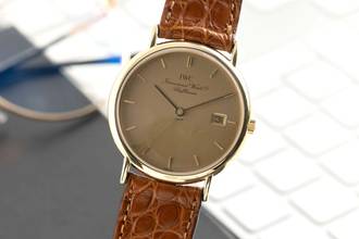 IWC Portofino 18k (0.750) Gold White Dial Quartz Ref. IW333101 Classic