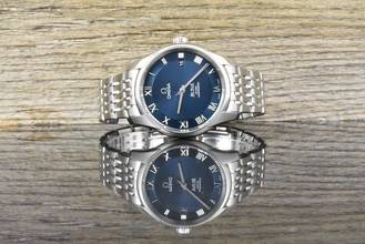 Omega De Ville Co-Axial 41 Blue Dial unpolished 431.10.41.21.03.001 - Full Set 2015