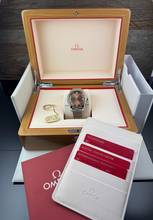 Thumbnail von Omega De Ville Hour Vision Co-Axial Master Chronometer Salmon Sunburst Dial - MINT - Full Set