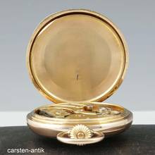 Thumbnail von Patek Philippe Gondolo 56mm Chronometro Gondolo Box and Certificate 18k Gold 133g very beautiful 1906 BOX and Papers