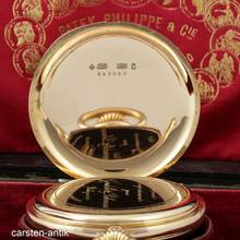 Thumbnail von Patek Philippe Gondolo 56mm Chronometro Gondolo Box and Certificate 18k Gold 133g very beautiful 1906 BOX and Papers