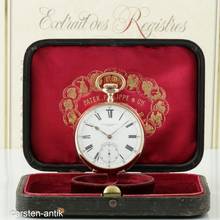 Thumbnail von Patek Philippe Gondolo 56mm Chronometro Gondolo Box and Certificate 18k Gold 133g very beautiful 1906 BOX and Papers