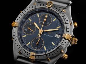 Thumbnail von Breitling Chronomat Ref.81.950 1995 original Box sehr gut Vintage Chronomat Chronograph