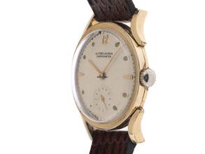 Thumbnail von Ulysse Nardin Ultraflach 1950 original Box sehr gut Vintage Ultraflach 10kt Goldfilled