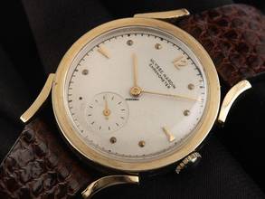 Thumbnail von Ulysse Nardin Ultraflach 1950 original Box sehr gut Vintage Ultraflach 10kt Goldfilled