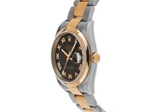 Thumbnail von Rolex Datejust 36 Ref.116201 2005 Full Set sehr gut Vintage Datejust Sunburst