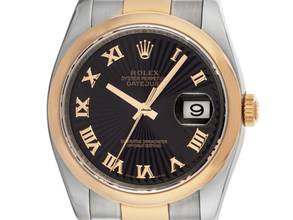  Rolex Datejust 36 Ref.116201 2005 Full Set sehr gut Vintage Datejust Sunburst 