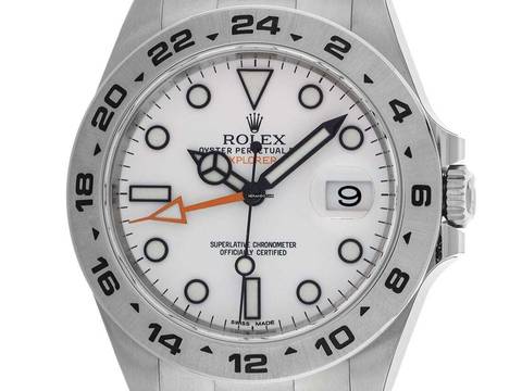  Rolex Explorer II Ref.216570 2020 Full Set sehr gut Vintage Explorer II 
