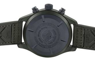 Thumbnail von IWC Pilot's Watch Chronograph Top Gun Ceramic / Titanium Automatic Ref. IW389106 B&P