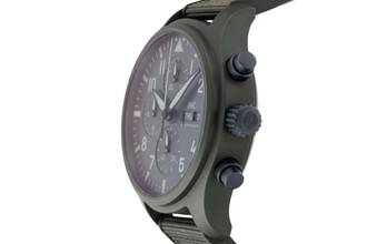 Thumbnail von IWC Pilot's Watch Chronograph Top Gun Ceramic / Titanium Automatic Ref. IW389106 B&P