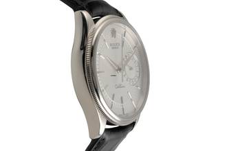 Thumbnail von Rolex Cellini Date 18K (0,750) Weissgold Automatik Herrenuhr Ref. 50519 Box 2018
