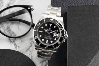 Thumbnail von Rolex Submariner Date 40 Steel Automatic Men's Watch Ref. 116610LN Papers 2014