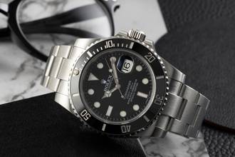Thumbnail von Rolex Submariner Date 40 Steel Automatic Men's Watch Ref. 116610LN Papers 2014