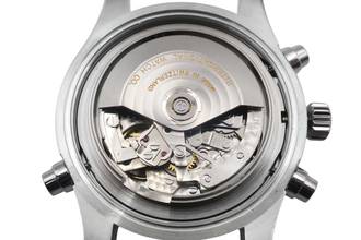 Thumbnail von IWC Pilot's Watch Double Chronograph Schaffhausen Pilot Double Chronograph Automatic Steel Men's Watch Ref IW377801