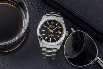 Rolex Milgauss Black Dial Steel Automatic Ref. 116400 V-Series B&P 2012 LC 100