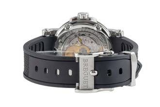 Thumbnail von Breguet Marine 'Horloger de la Marine' Steel Automatic Ref G5817ST925V8 B&P 2016