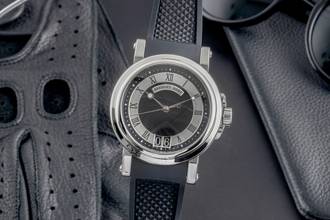 Thumbnail von Breguet Marine 'Horloger de la Marine' Steel Automatic Ref G5817ST925V8 B&P 2016