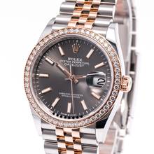 Rolex Datejust 36 Factory Diamond – 126281RBR – like NEW – 10/2020 Full Set