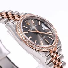 Thumbnail von Rolex Datejust 36 Factory Diamond – 126281RBR – like NEW – 10/2020 Full Set