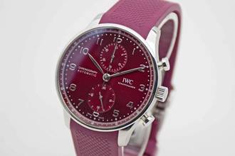 Thumbnail von IWC Portuguese Portugieser Chronograph IW371616 im perfekten Fullset