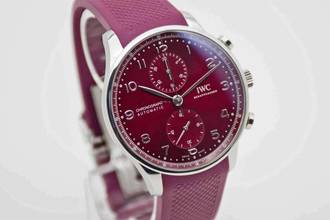 Thumbnail von IWC Portuguese Portugieser Chronograph IW371616 im perfekten Fullset