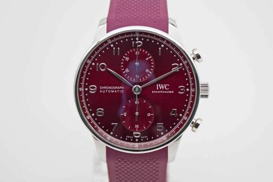  IWC Portuguese Portugieser Chronograph IW371616 im perfekten Fullset 