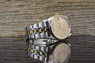 Thumbnail von Tudor Prince Date Day NOS / UNGETRAGEN 76213 Linen Dial - Vintage Full Set 2003