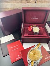 Thumbnail von Tudor Prince Date Day NOS / UNGETRAGEN 76213 Linen Dial - Vintage Full Set 2003