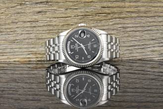Thumbnail von Tudor Prince Date Day 76214 Black Arabic Dial - Stahl & Weißgold - 2018 Full Set