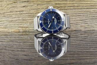 Breitling Superocean Heritage II B20 Blue Ceramic AB2030 Milanese - 2019